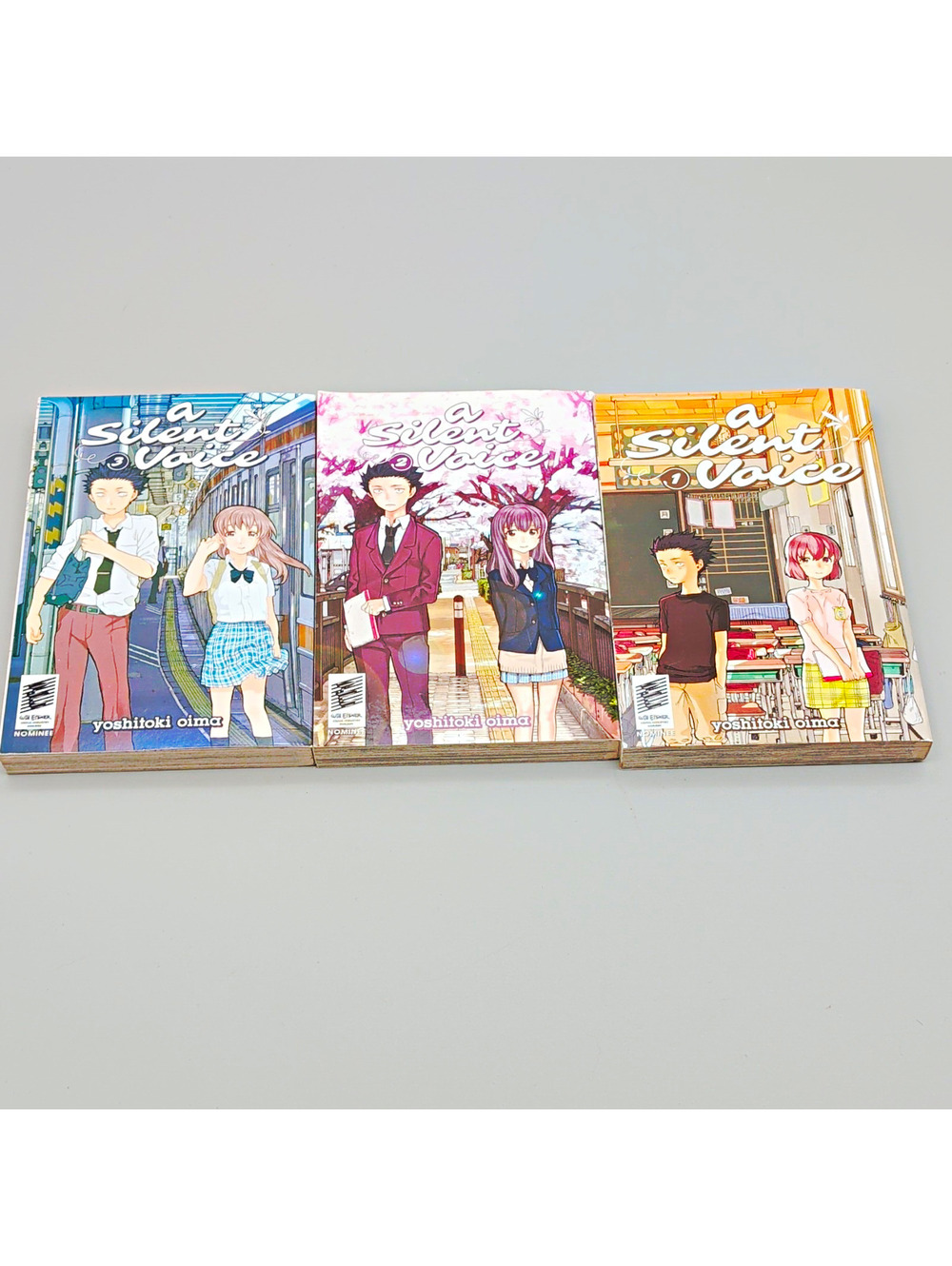 A Silent Voice Manga Lot Vol 1-3 Yoshitoki Oima Kodansha Comics English